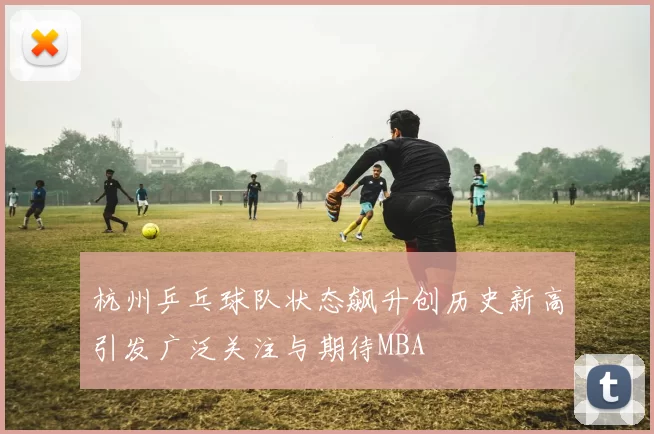 杭州乒乓球队状态飙升创历史新高引发广泛关注与期待MBA